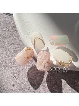 ソピーロ たかのこ店(sopiro)/1月【nuance nail】