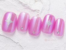 ネイルメゾン 池袋店(NAIL MAISON)/パープルミラーシャイン¥6800