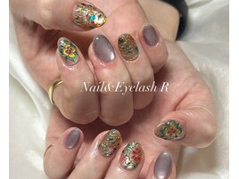 ステンドグラス風アート