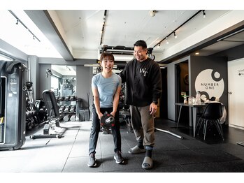 ナンバー ワン(Number One)/田中トレーナーのセッション風景