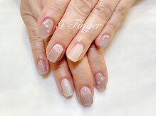 ジーフィンガー 大井町店(G Finger)/グレージュマグの上品ネイル♪