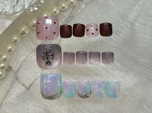 ラボーテ 月が丘店(La beaute)の雰囲気（フットネイルも多数のデザインを取り揃えています♪）