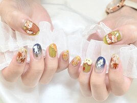 autumn nail