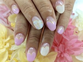 変形ハートフレンチ♪