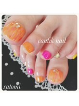 チャンティックネイル(cantik nail)/FOOT nail &nbsp;delapan