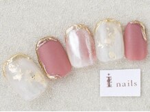 アイネイルズ 三宮店(I nails)/ニュアンスピンク￥8000