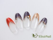 エリクサーネイル 神田(Elixir Nail)/シンプル &nbsp;/クーポン使用