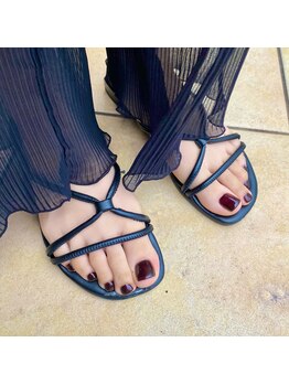 トータルビューティーローズ(Rose)/奥行き煌めきネイル