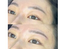 ブロウ(BROW)/【レディース眉毛】before after