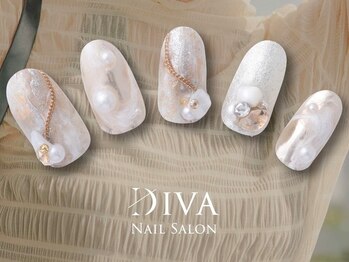 ネイルサロン ディーバ ギンザ(Nail salon Diva GINZA)の写真/【10本デザインアート¥10780】ブライダル~ゴージャスまで対応!次世代ジェル[リピジェル]で爪の健康維持も◎