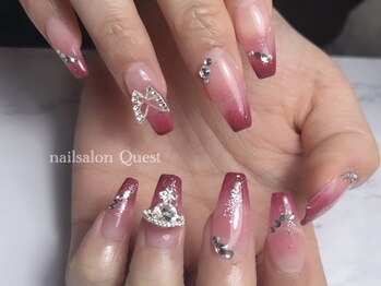 大人グラデーションネイル