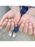 【ハンド/ジェルオフのみ】ダイヤモンドコートお仕上げ＋美爪育成オイル付き 