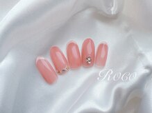 ネイルアンドアイラッシュ ロコ(ROCO)/ブライダル上品エレガントネイル