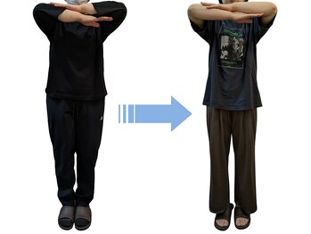 ソレイユ/ほっそりとした体形になりました