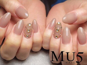 エムユーファイブネイル(MU5-nail)/【ジェル】シンプルコース