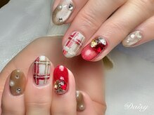 デイジー 藤沢(Daisy)/マグネットネイル　チェック柄