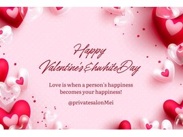 バレンタインクーポン配信中