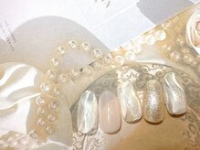 フルールソンネイル(fleur son nail)/3月定額シンプルアート