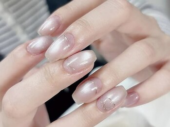 ココズネイル(COCO'SNAIL)の写真/【西条】4月新生活に◆パラジェル登録店で叶える大人上品ネイル。美フォルム×韓国風マグネット◎