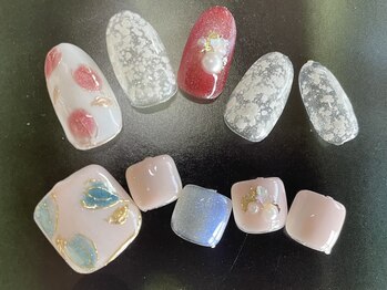 4月季節のプレート