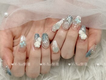 エムプラスネイル 新宿(M+Nail)/持ち込み★つけ放題