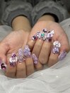 パーツもりもりネイル