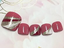 オハナレイ LEALEA FITNESS&SPA 東戸塚店内/ワンカラー斜めライン*フット03