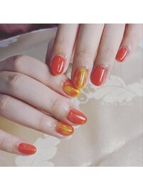 ビタミンカラーも秋モード