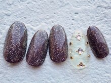 カトルナフ(quatre fois neuf)/大人シックなチョコレートネイル