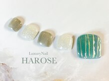 ラグジュアリーネイル ハローズ(HAROSE)/フットマンスリージェルコース