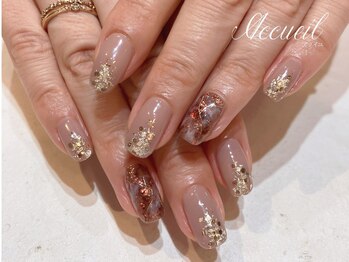 アクイユ 銀座店(ACCUEIL)/秋ニュアンスネイル