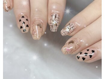 エクラ(eclat)/ハート×ツイード