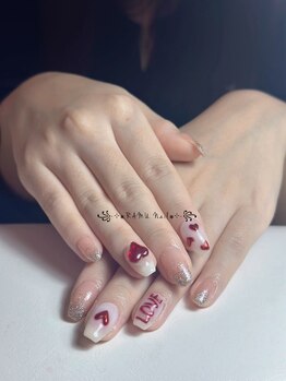 ラムネイル 恵比寿店(RAMU nail)/ハンド4本やり放題コース