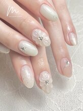 ミトン(Mitten)/ぷっくりフラワー・持ち込み