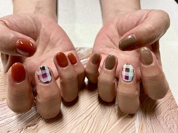 ネイル サロン ヴェレッド(Nail Salon VERED)/ギンガムチェック