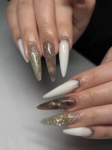 エクアネイルズ(Akuwa nails)/スカルプ◆150分アートやり放題