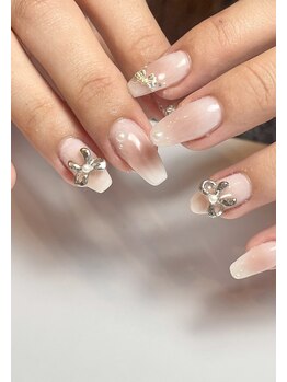 リット 代々木上原(lit.)/チークネイル*リボン