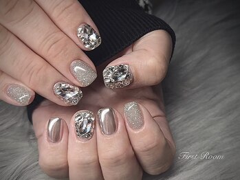 ネイルサロン ファーストルーム(First Room)の写真/お気に入りカラー×パーツの組み合わせで唯一無二のデザインに♪SNSで人気のデザイン多数★堺/中百舌鳥