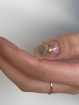 ニュアンスネイル/フィルイン