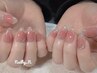 《HAND》うる艶♪チークネイル ¥5800
