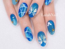 ララァネイル(Lalah Nail)の雰囲気（持ち込みデザイン/￥10000☆パーツやストーンもご用意♪）