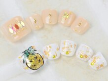 ネイル ブーマー(Nail BOOMER)/フットネイル/夏ネイル
