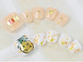 フットネイル/夏ネイル