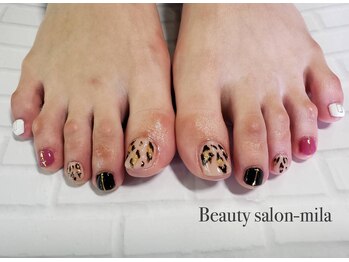 アキレイ(AKILEY)/ヒョウ柄フット