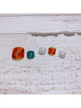 ネイルアンドまつ毛エクステ ルーナ イオン多摩平の森店/フットデザイン