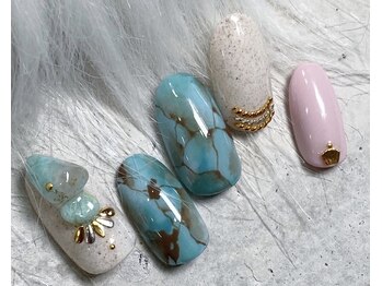 エトワール 中川中島店(Etoile)/ターコイズネイル