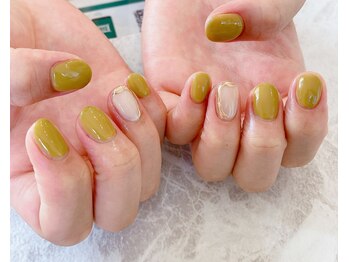 ネイルサロン ティフィン(tiffin)/~ピスタチオネイル~