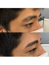 メンズビューティーカフェザパーム 大阪梅田(MEN'S BEAUTY CAFE×THE PERM)/パーマに合うメンズ眉毛Wax