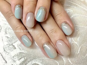 シアーカラーグラデネイル