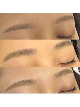 ヘキサ 千葉店(HEXA)/ストレート眉/平行眉/アーチ眉